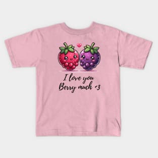 I Love You Berry Much | Valentine | Valentines Gift | Cute Kids T-Shirt